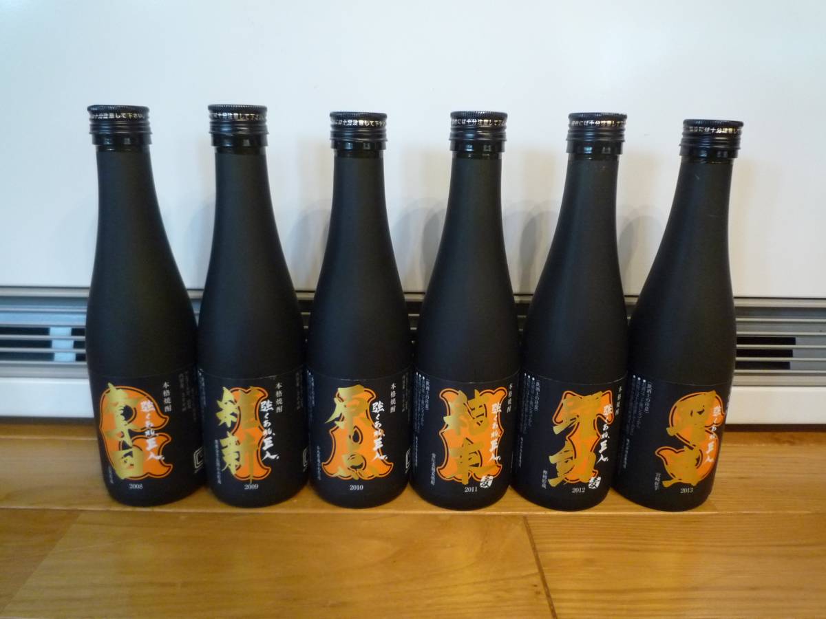 【強くあれ、巨人(焼酎) 空き瓶6本セット】 読売ジャイアンツ 巨人軍監督 原辰徳氏 2008年~2013年チーム指針 美品拍卖