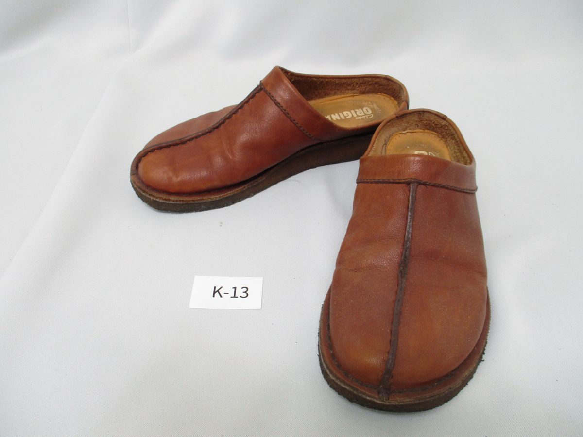 K-13 クラークスClarks■デザートエンペラーDESERT EMPEROR UK7G ブラウン■茶/サボサンダル/長期保管品拍卖