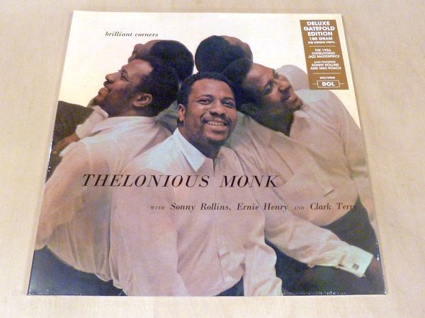 Monoセロニアス・モンクBrilliant Corners限定見開きジャケ仕様HQ180g重量LP未開封Thelonious Monk Sonny Rollins Max Roach Paul Chambers拍卖