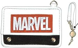 新品●送料無料●マーベル】パスケース(ツートンホワイト) 定期入れ カード入れ拍卖