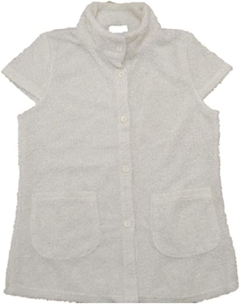 新品●腰まですっきり ふわふわ柔らかベスト かるくてあったか羽織り 高齢者向き★白拍卖