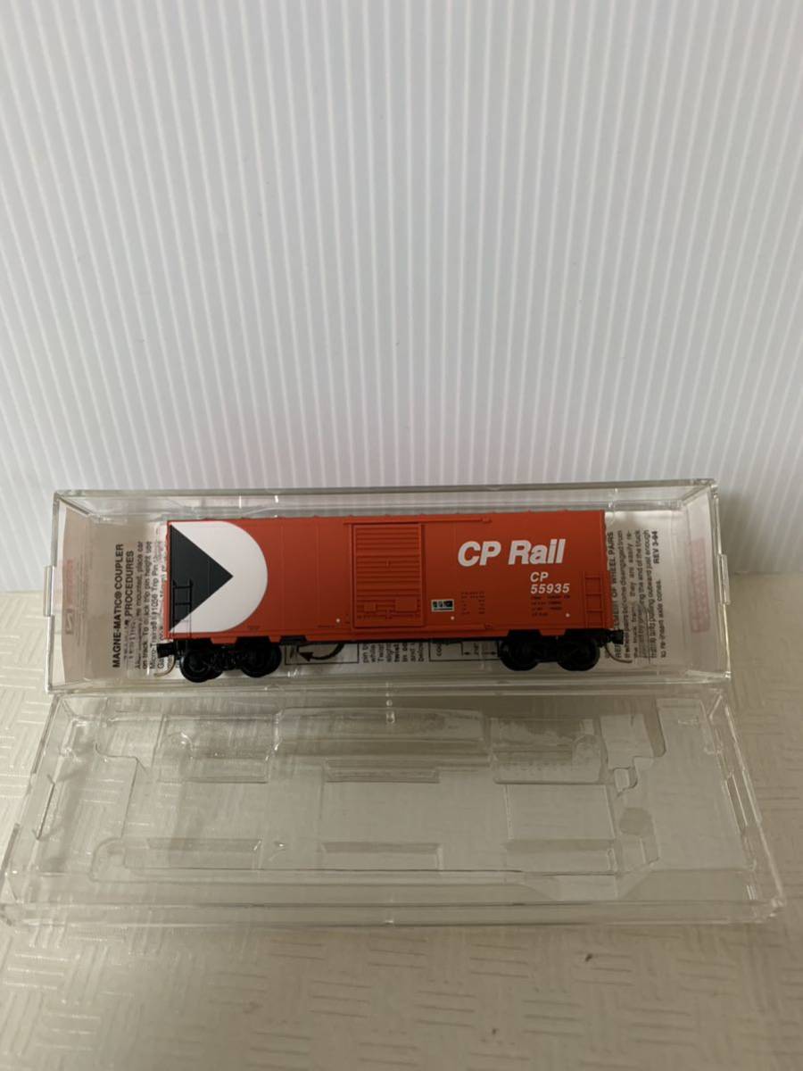 Micro Trains マイクロトレイン車両模型/紙記載 24260 CP RAIL 40'Standard BOX Car/ミニカー/部品取り用/状態動作未確認/黴等/ジャンク扱拍卖