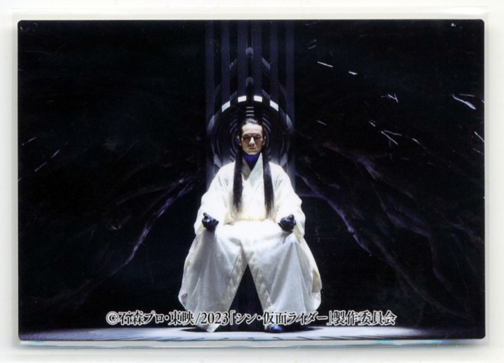 ◆防水対策 厚紙補強 №45番 ひさしぶりだな、ルリ子 カルビー シン・仮面ライダーチップスカード 送料無料 即決拍卖