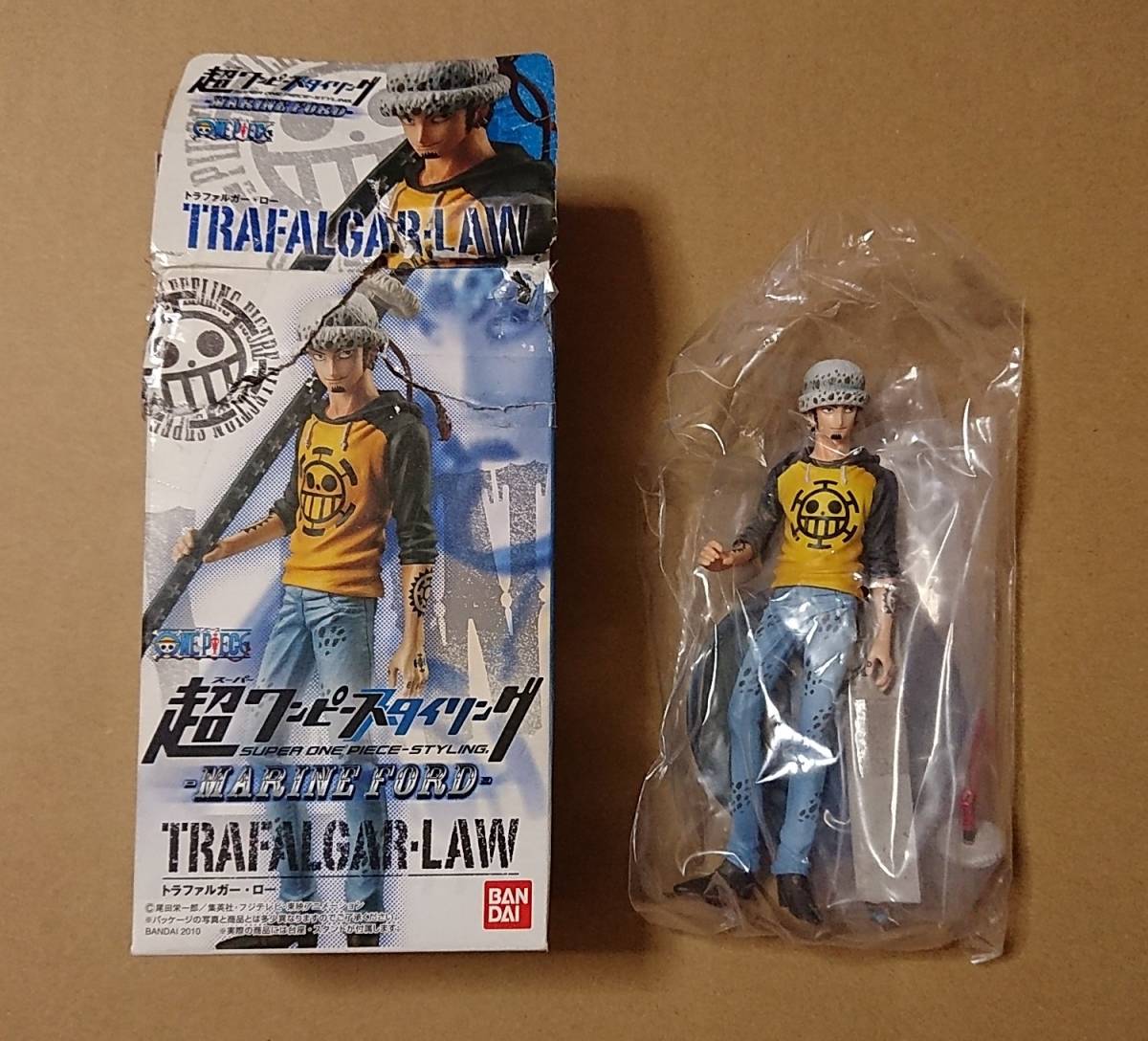 超ワンピース スタイリング MARINE FORD トラファルガー・ロー フィギュア未開封拍卖