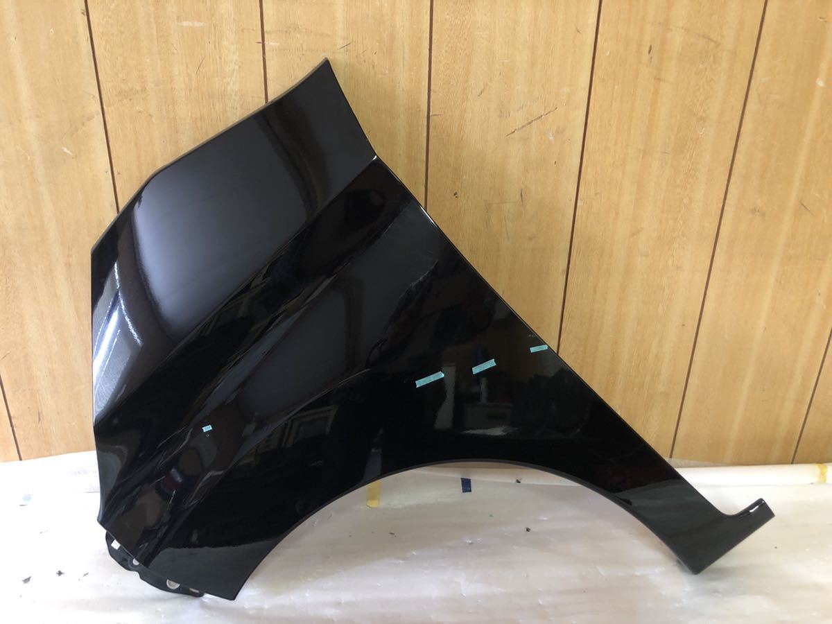 デイズルークス B21A ライダー/ハイウェイスター 純正 左 フロントフェンダーブラックパール系 63113 -6A00K 良品!拍卖