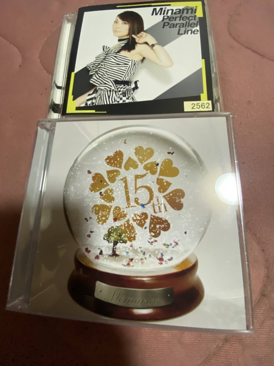 Minami ベストアルバム 2CD アニソンベストコレクション〜 アルバム CD( DVDなし)Perfect Parallel Line レンタルアップ品 外ケース 計2枚拍卖