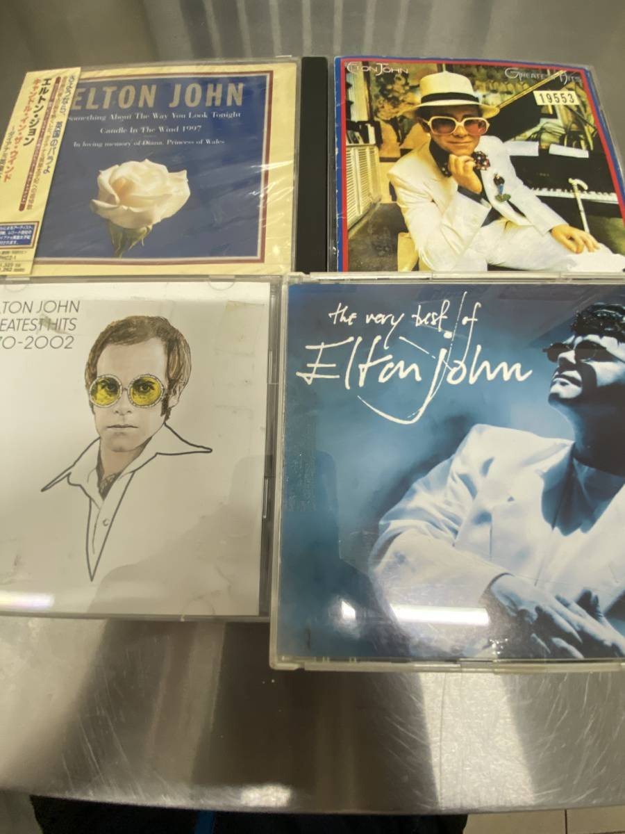 エルトンジョン ベストアルバム 2CD THE VERY BEST OF ELTON JOHN レンタル品 ケースジャンク品+ベストアルバム 2CD CD シングル拍卖