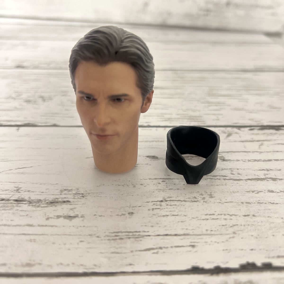 【未使用】ヘッド ネックパーツのみ DX19 ホットトイズ バットマン 2.0 ダークナイト ライジング ムービー・マスターピース 1/6 フィギュア拍卖