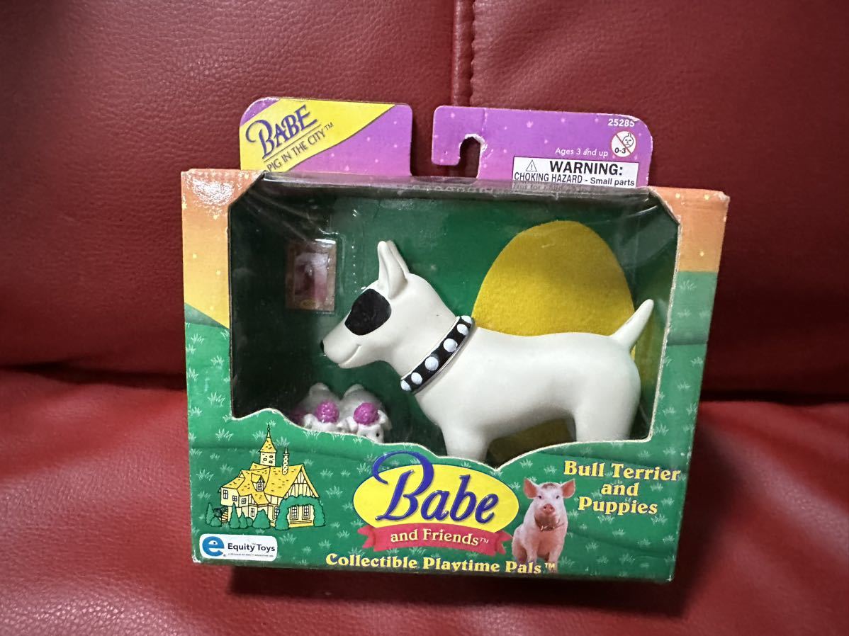 新品!ベイブ フレンズ ブルテリア フィギュア 犬拍卖