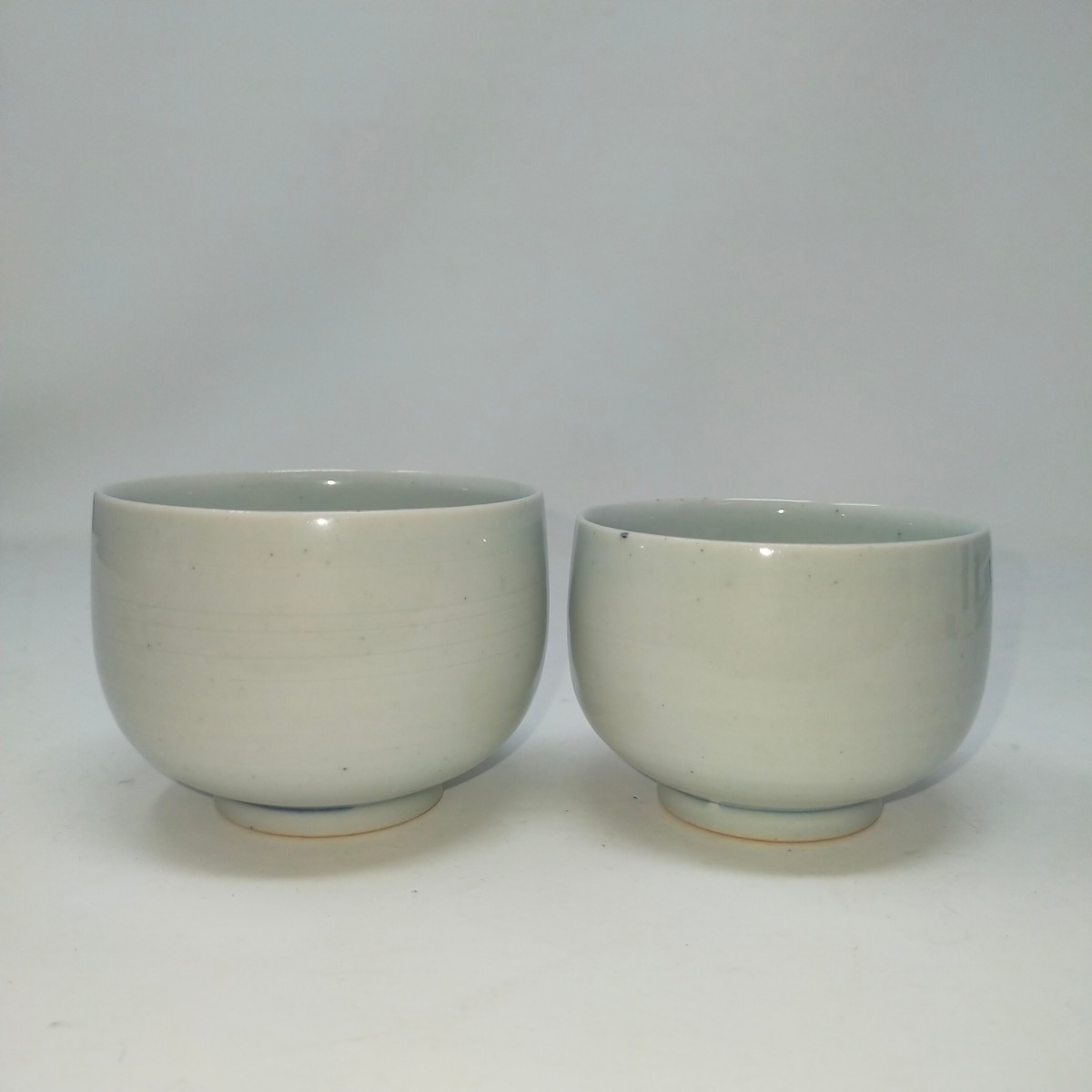 ●未使用●裏印 そ 湯呑 夫婦湯呑 茶器 2客セット 和食器 日本陶器 A-① S拍卖
