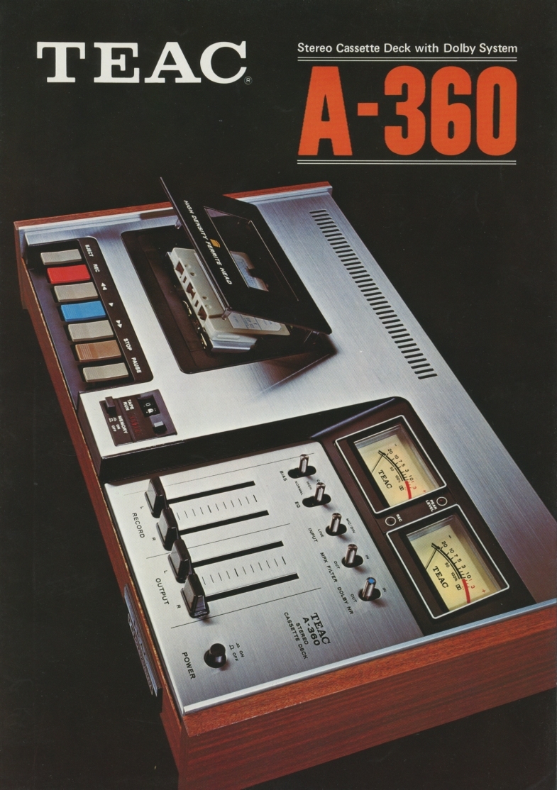 TEAC A-360のカタログ ティアック 管1942拍卖