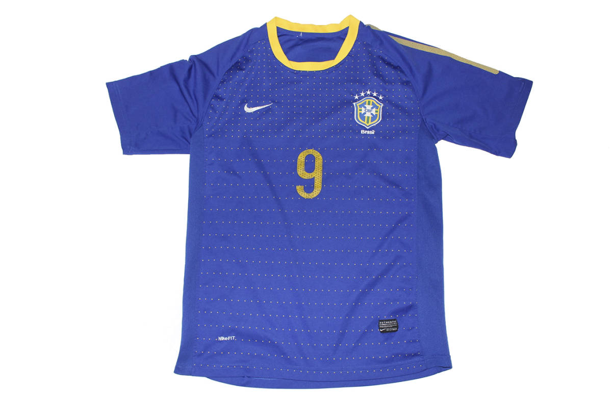 NIKE BRASIL L. FABIANO 2010 FIFA WORLD CUP JERSEY ブラジル代表 ユニフォーム拍卖