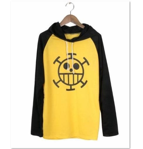 コスプレ トルファルガロー パーカー onepieceトラファルガ・ロー 上着 トレーナー フリーサイズ拍卖