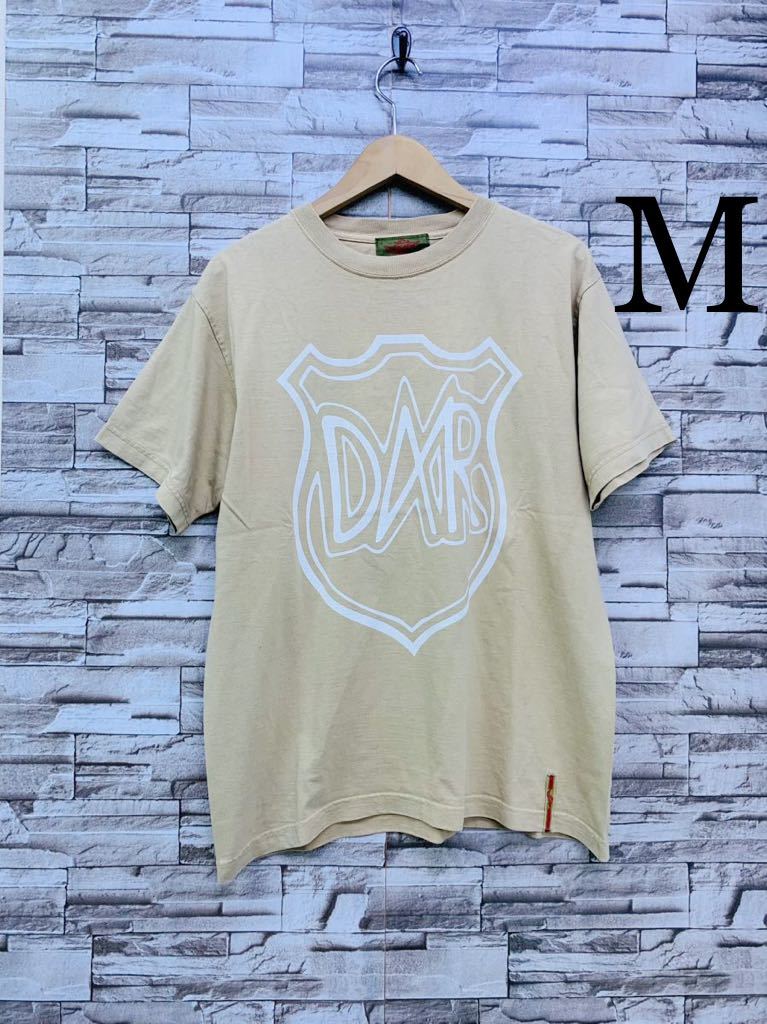 M DAR ベージュ メンズ 半袖Tシャツ 半袖 Tシャツ カットソー トップス拍卖
