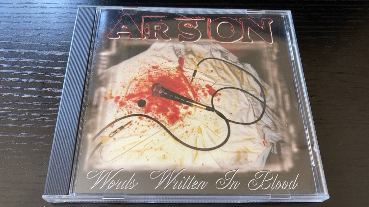 Arson Words Written In Blood CD nyhc拍卖