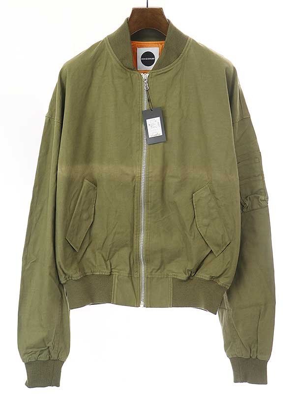 MOON AGE DEVILMENT ムーンエイジ デビルメント OW MA1 FLIGHT JACKET フライトジャケット カーキ 46 IT4XXZOI362G拍卖