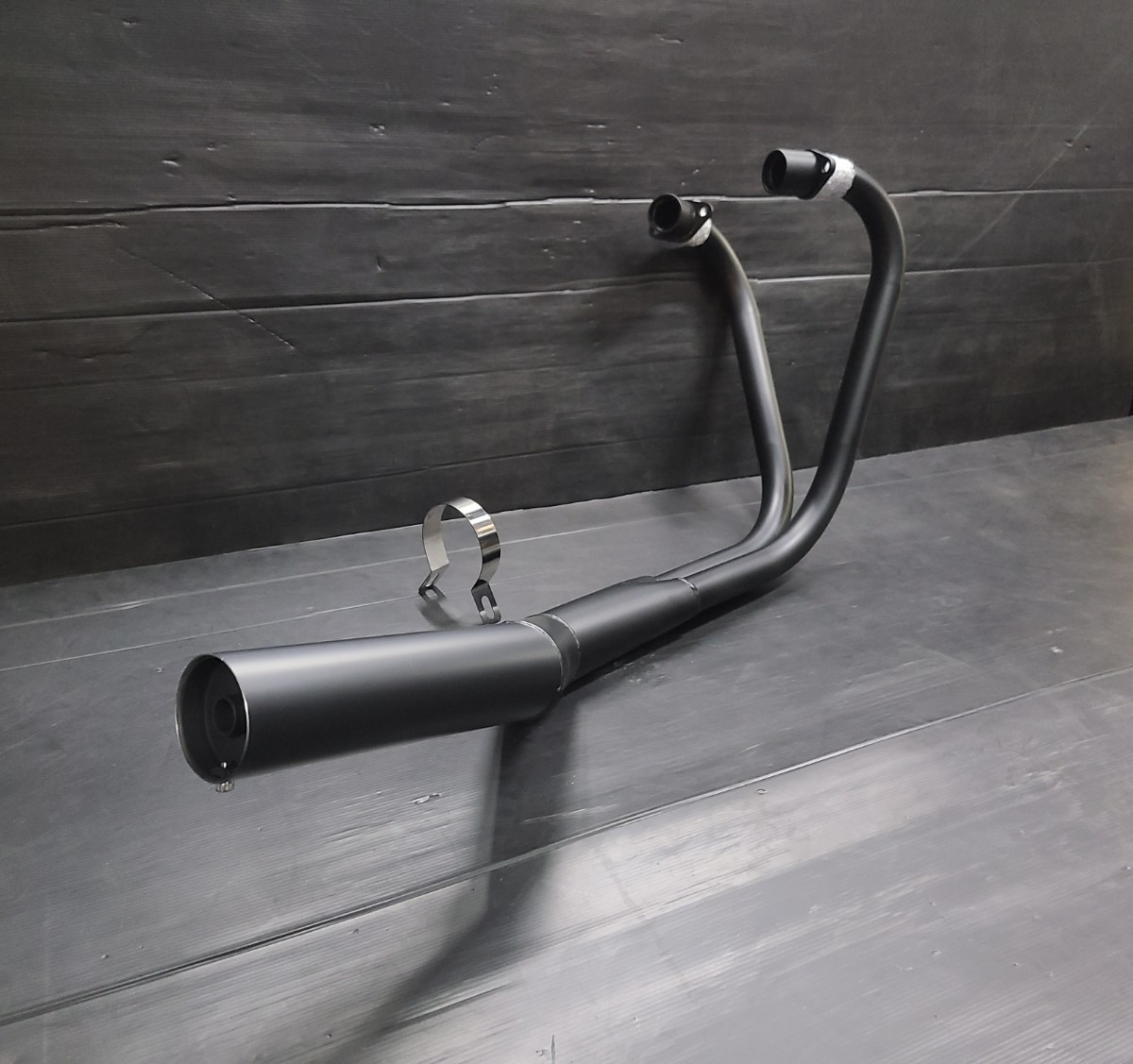 GSX400E ゴキ ショート管 ブラック マフラー テール70パイ 国内生産 ステー付属!!拍卖