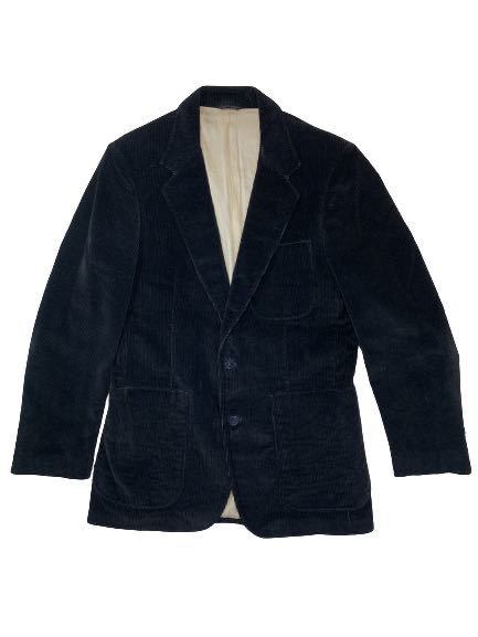 ヴィンテージ CAMPUS コーディロイ テーラード ジャケット コードジャケット MADE IN USA ブラック色 40位拍卖