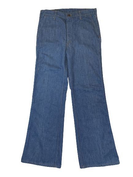 ヴィンテージ 70s 80s Levis 20634 起毛 デニム ベルボトム 多分アメリカ製 W31位拍卖