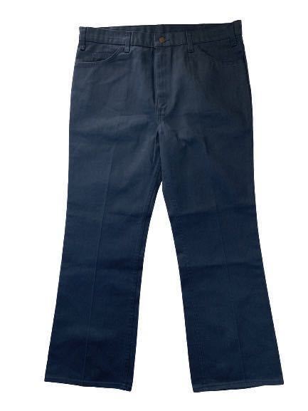 ヴィンテージ 80s リーバイス Levis 517 STA-PREST スタプレ ネイビー色 W37位拍卖