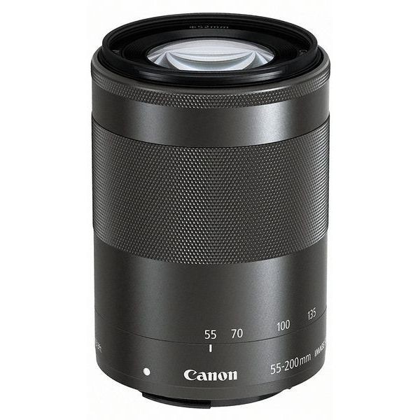 中古 1年保証 美品 Canon EF-M 55-200mm F4.5-6.3 IS STM グラファイト拍卖