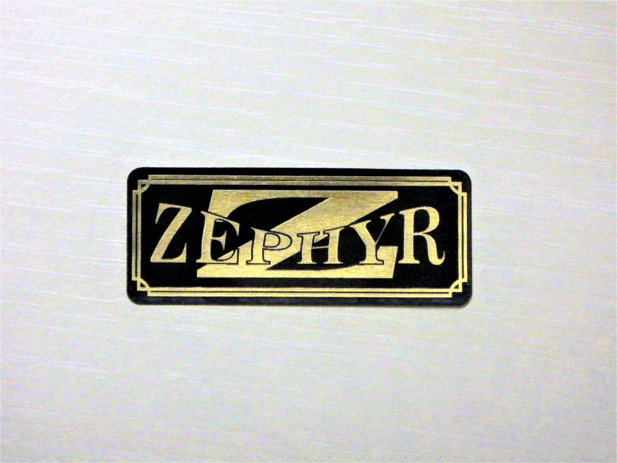 E-17-3 ZEPHYR 黒/金 オリジナルステッカー ゼファー400 ゼファーχ カスタム 外装 タンク スイングアーム 等に拍卖