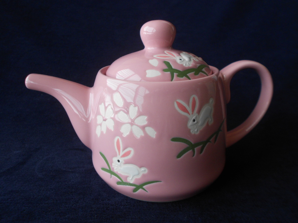茶器! うさぎティーポット 新品 ギフト 紅茶 コーヒー 煎茶 お茶 ギフト拍卖