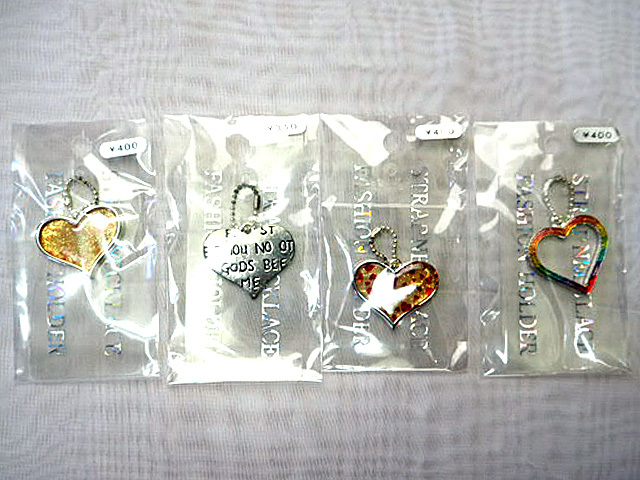 新品未使用 KNo11 かわいいハート型ホルダー 4種類 4セット・231023拍卖