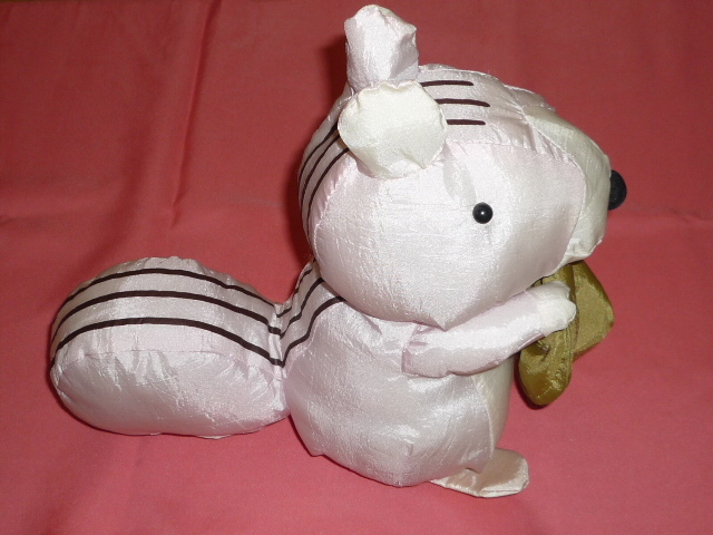 激レア!レトロ 1996年 いがらしみきお ぼのぼの キャラクター タフタぬいぐるみ(非売品) ②シマリスくん拍卖