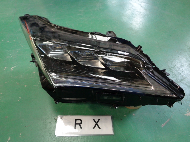 レクサス RX450h 右ヘッドランプユニット LED 即決 4473拍卖