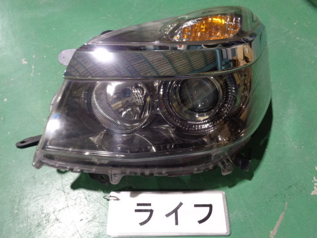 ライフ JC1 左ヘッドランプユニット HID 即決 4481拍卖