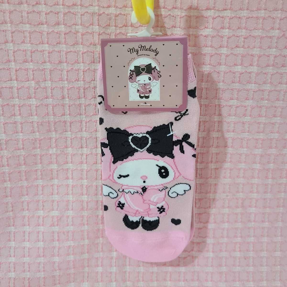 ★【サンリオ】マイメロ おめかし天使 靴下 ソックス ドンキホーテ限定 大人気完売品 マイメロディ ドン・キホーテ R510_845k拍卖