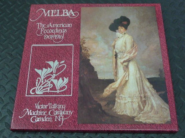 豪VICTOR 5枚組 ネリー・メルバ The American Recordings 1907-1916拍卖