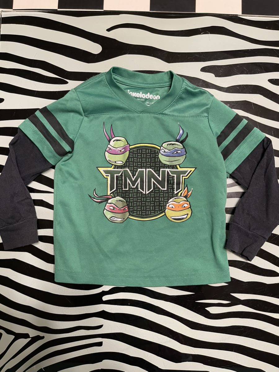 送料無料★可愛い★ミュータントタートルズ★忍者タートルズ ★ロンT★キッズ★95拍卖