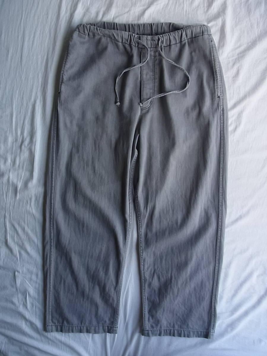 orslow オアスロウ グレーデニム ワイドシルエット イージーパンツ サイズ M(2) 日本製 拍卖