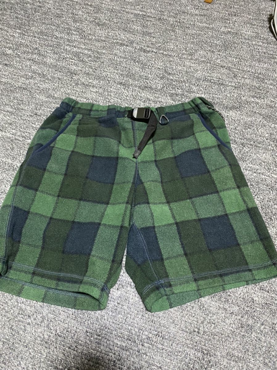 COLUMBIA コロンビア フリースハーフパンツショートパンツ チェック柄拍卖
