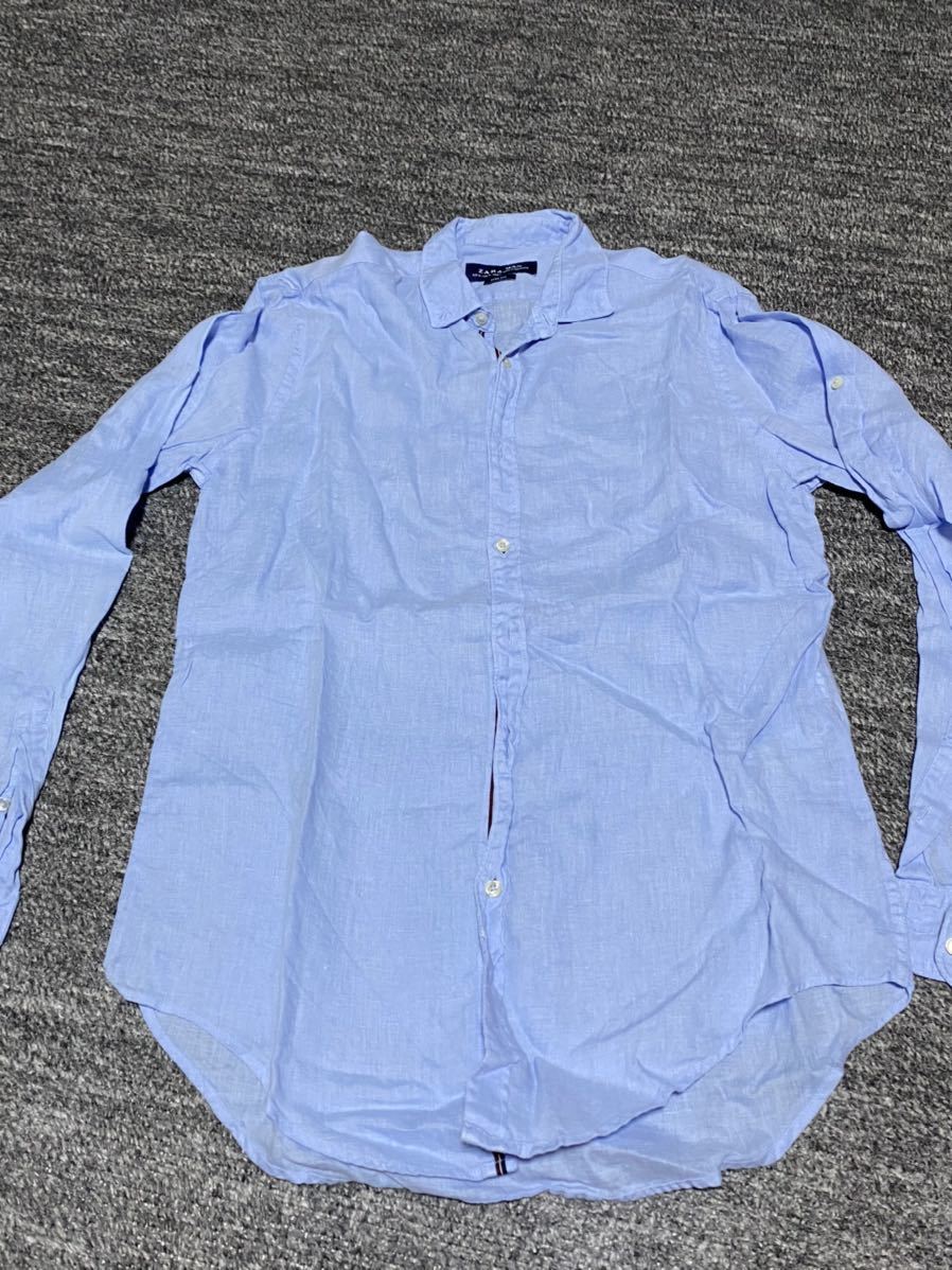 ZARA ザラ リネンシャツ拍卖
