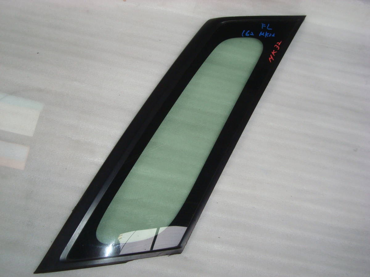 162 スペーシア カスタム MK32S フロント 左 ピラー ガラス 助手席側拍卖