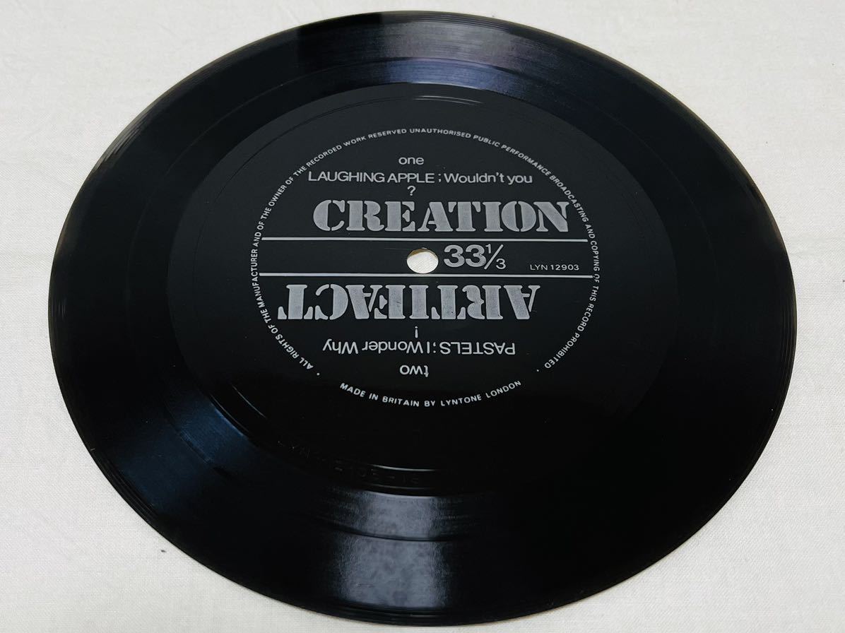 レア★LAUGHING APPLE★wouldn't you ?★PASTELS★パステルズ★I WONDER WHY !★CREATION ARTIFACT★LYN12903★フレキシ★UKインディー拍卖