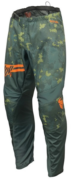 キッズ用 28インチ MXパンツ THOR 24 SECTOR DIGI グリーン/カモ 子供用 モトクロス 正規輸入品 WESTWOODMX拍卖