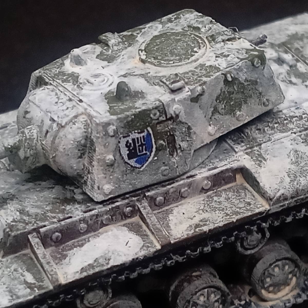 ●完成品1/144 継続高校.KV‐1重戦車.増加装甲,出品2,【ガールズアンドパンツァー最終章,ガルパン】拍卖