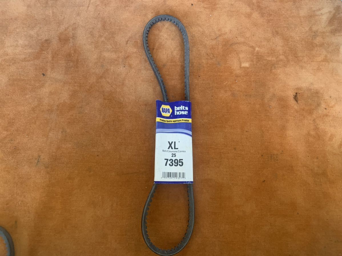 Vベルト新品。インパラ ベルエア カマロ シェベル エルカミーノ シボレー GM 7395ファンベルト パワステベルト エアコンベルト拍卖