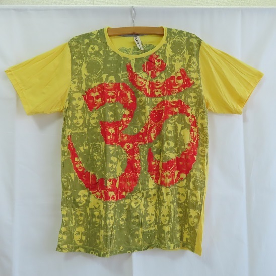 〓 新品 〓 ヒンドゥーの神々 Tシャツ 〓 神様 神 オーム シヴァ ガネーシャ ヒンディー エスニック アジアン おしゃれ 〓E516拍卖