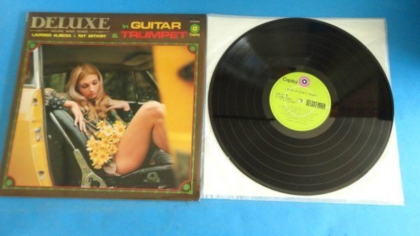 2015【LP盤】まとめ取引同梱可★☆ レイアンソニー/デラックスインギター&トランペット ☆★ ≪貴重レコード≫ M1807拍卖