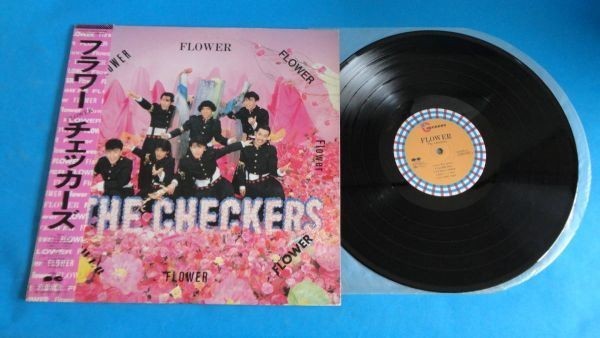 385【LP盤】★☆ 【チェッカーズ】FLOWERフラワー ☆★ ≪貴重レコード≫ M1805拍卖
