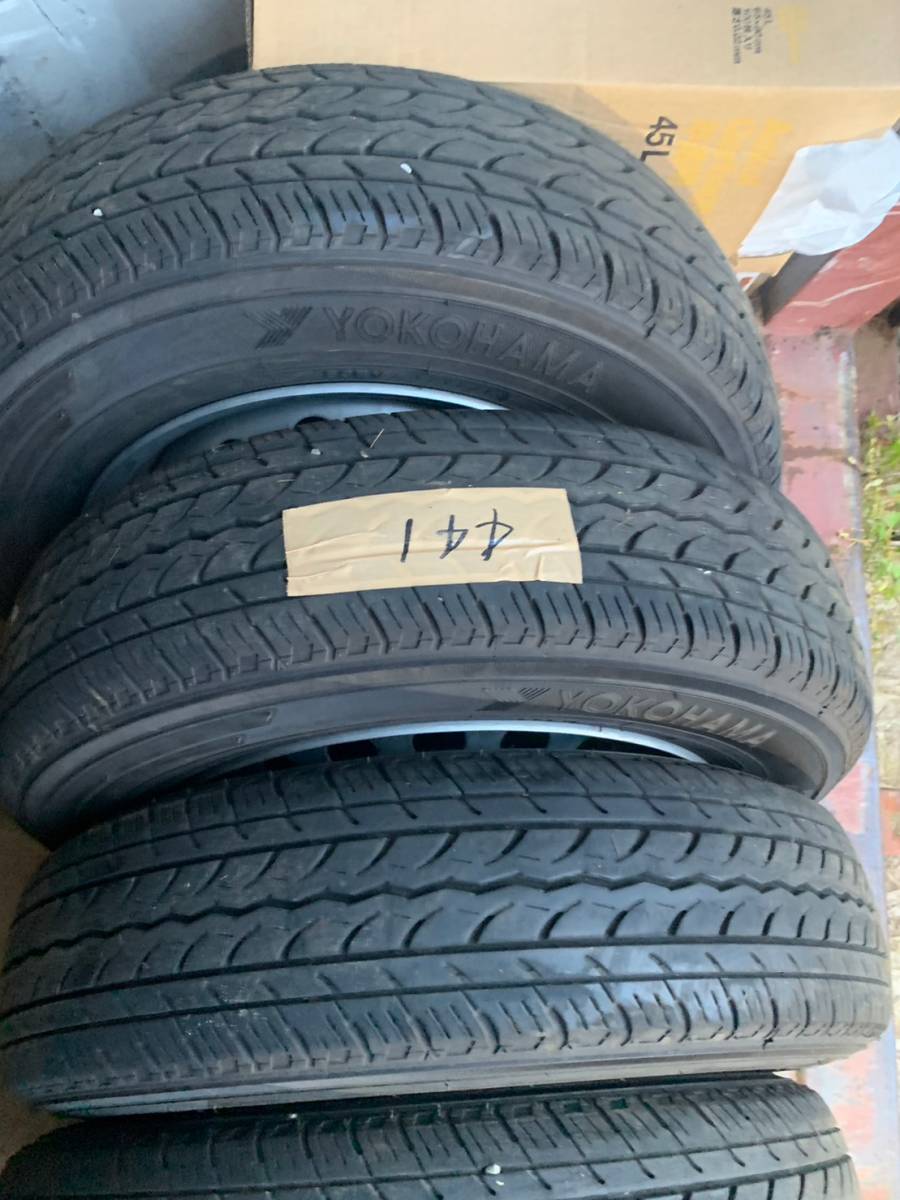 Y441 155/80R14 88/86N LT YOKOHAMA ヨコハマ 2019年 PCD100 4H 5J PROBOX SUCCEED プロボックス サクシード 4本セット拍卖