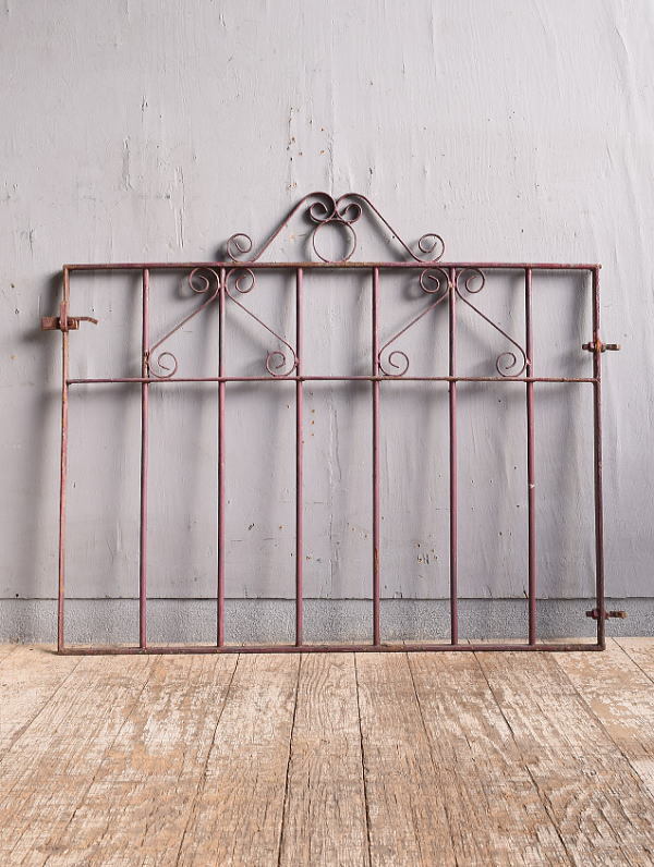 イギリスアンティーク アイアンフェンス ゲート柵 ガーデニング 12010拍卖