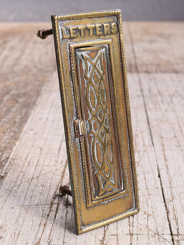 イギリス アンティーク レタースロット 郵便受け 建具金物 11986拍卖