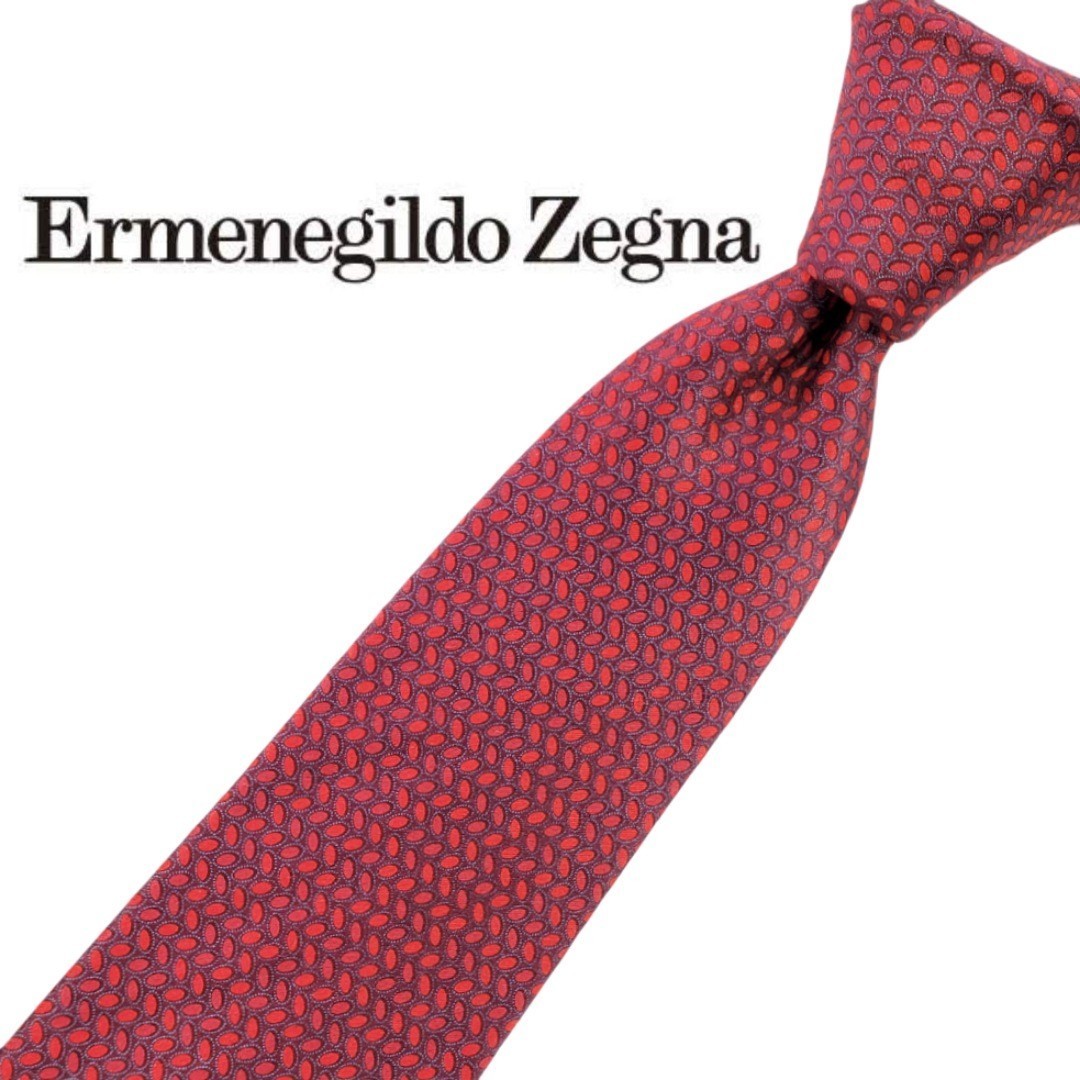 325/ 美品 Ermenegildo Zegna エルメネジルドゼニア 中古 USED ネクタイ拍卖