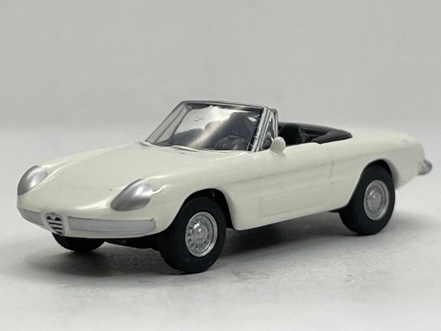 ■★サークルKサンクス アルファロメオ ミニチュアカーコレクション 1750 Spider Veloce(ホワイト/KYOSHO/1:100スケール)拍卖